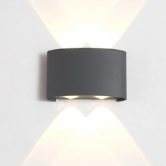 Уличный настенный светодиодный светильник Crystal Lux CLT 023W2 DG, фото 